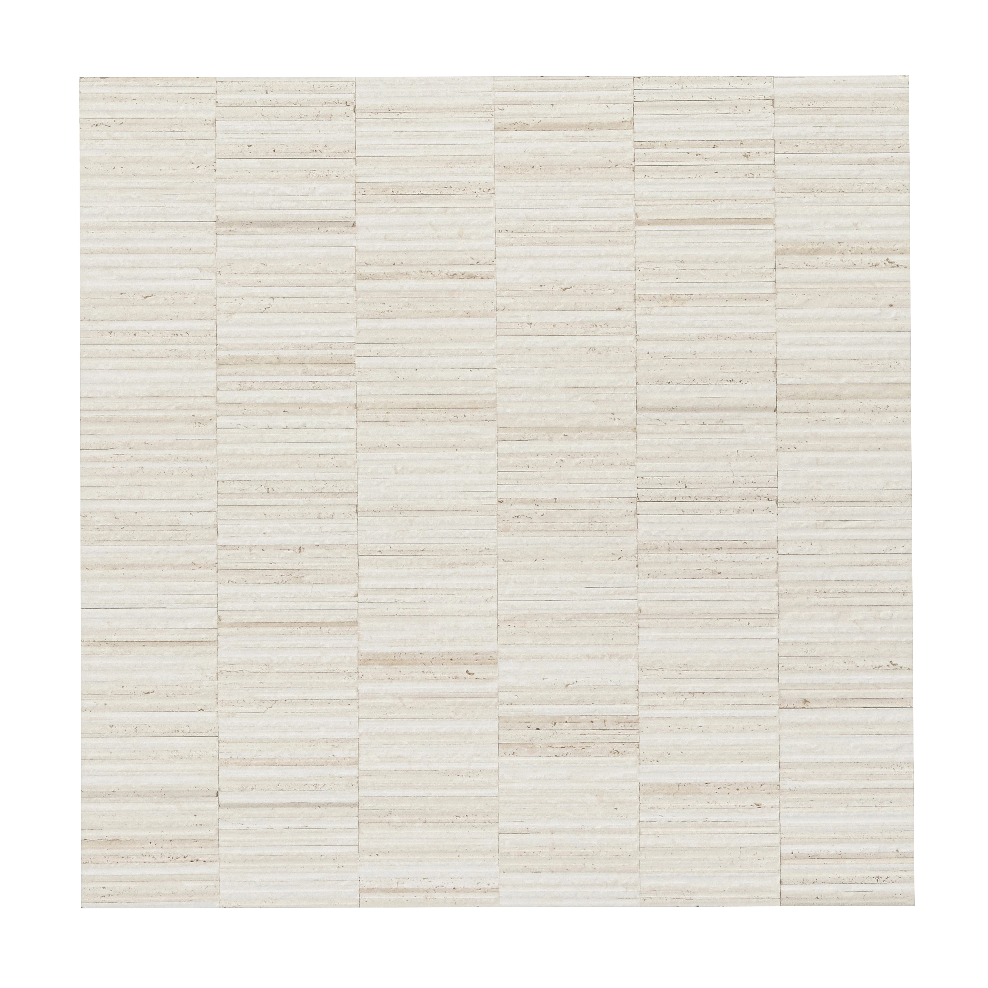 Revestimento para Parede Interna Acetinado Borda Reta Mosaico Brera Off White 60x60cm Portobello