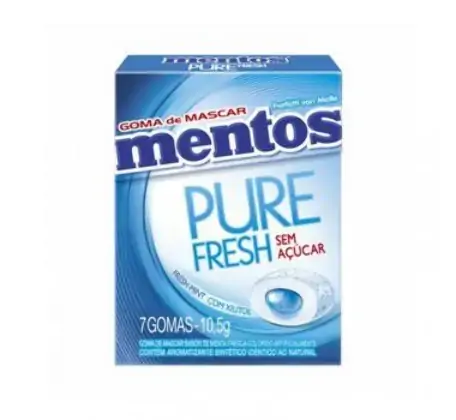 Goma De Mascar Mentos Fresh Mint