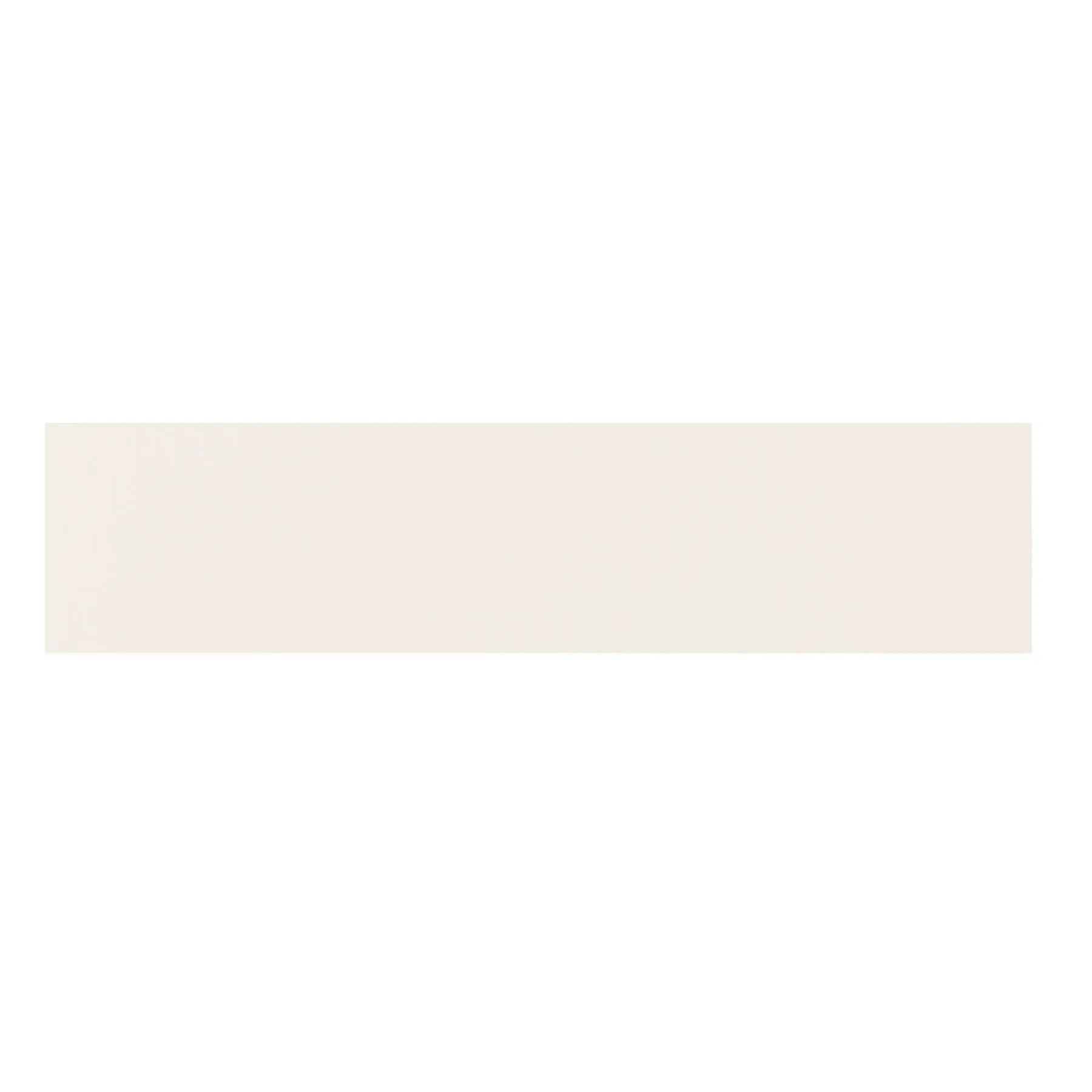 Rodapé Porcelanato Natural Borda Arredondada Cetim Bianco 15x60cm Portobello