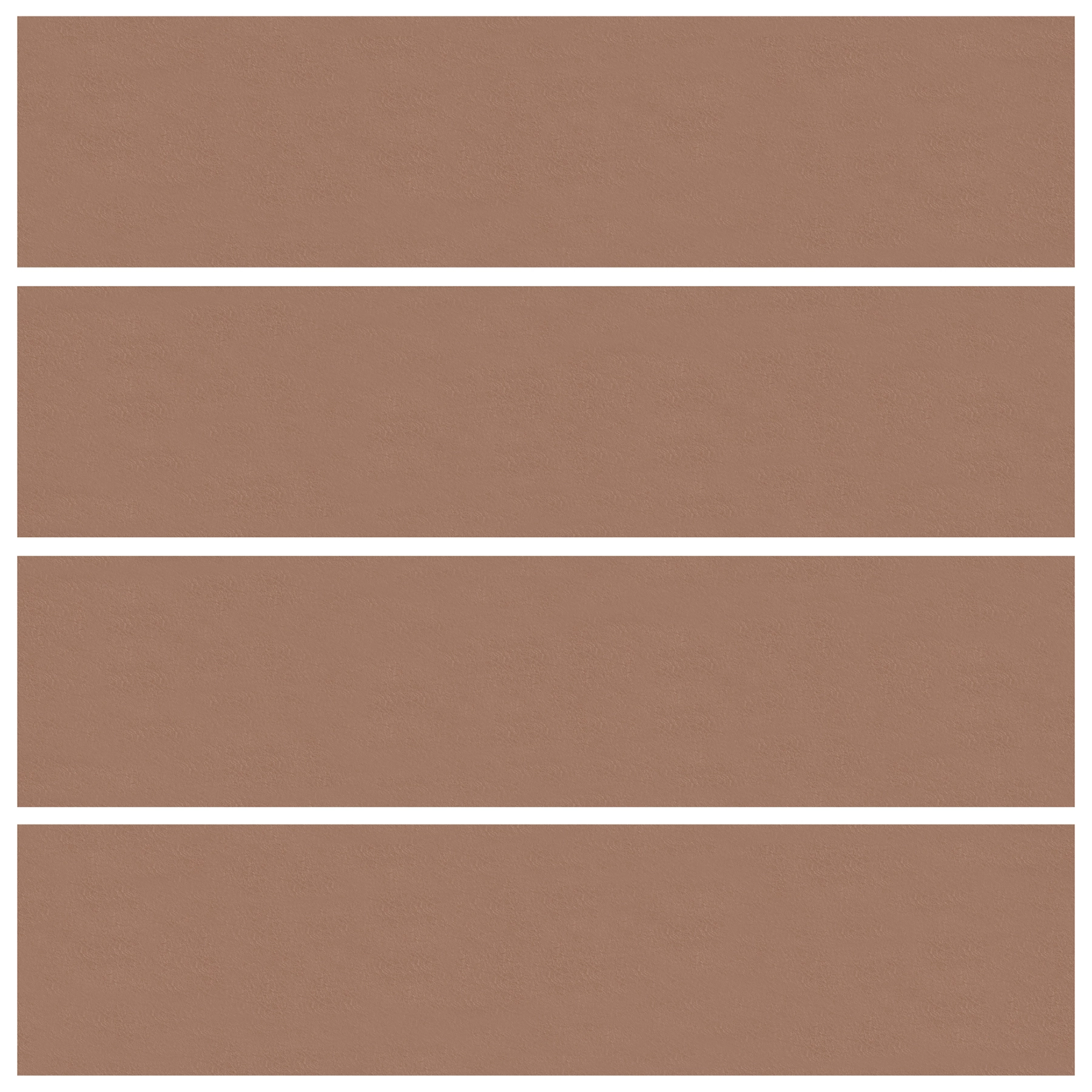 Revestimento para Fachada e Piscina Monocolor Fosco 9x37cm Borda Arredondada Surfaces Flat Blush Portobello