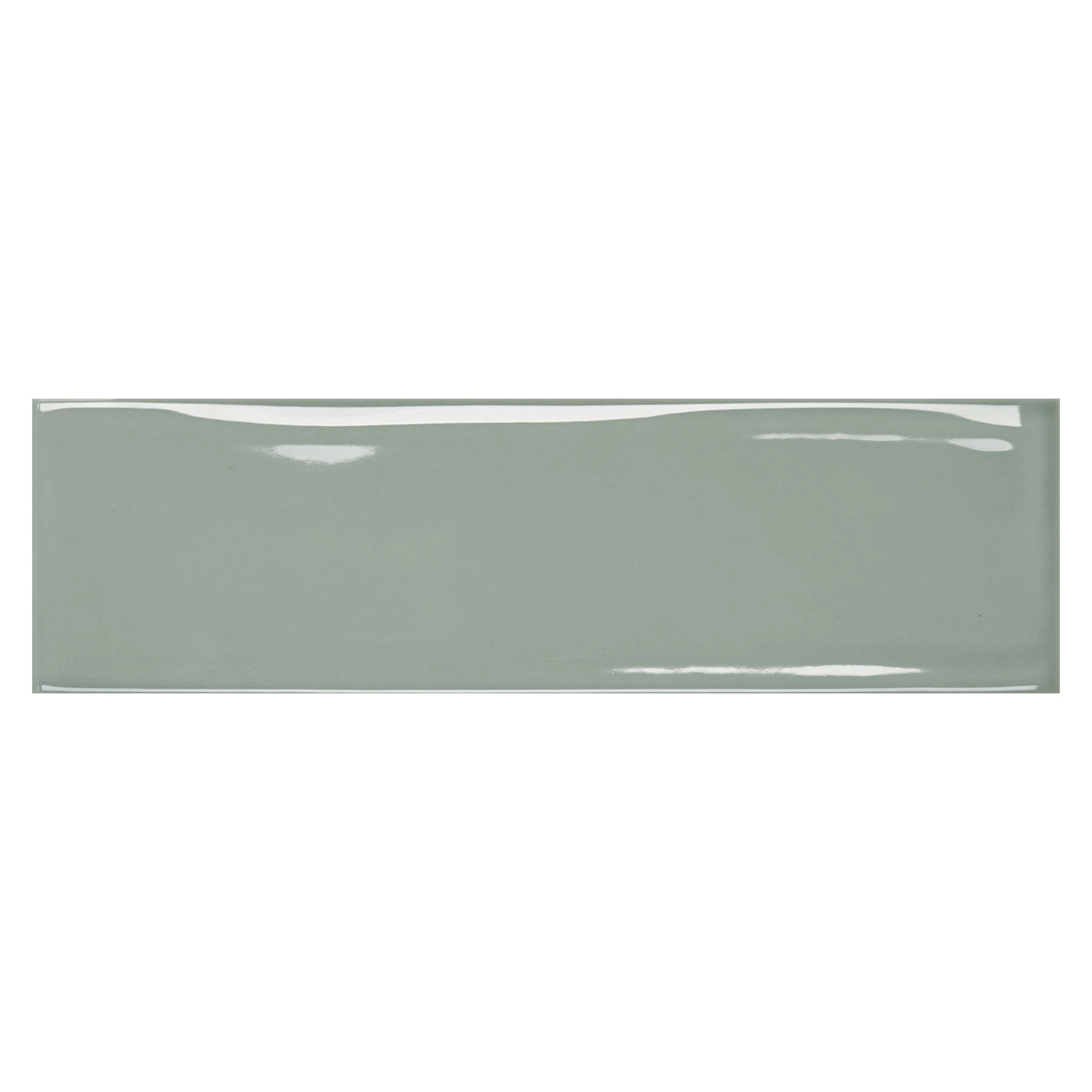 Revestimento de Parede Interno Monocolor Brilhante 7x24cm Borda Arredondada Vivant Vert Portobello
