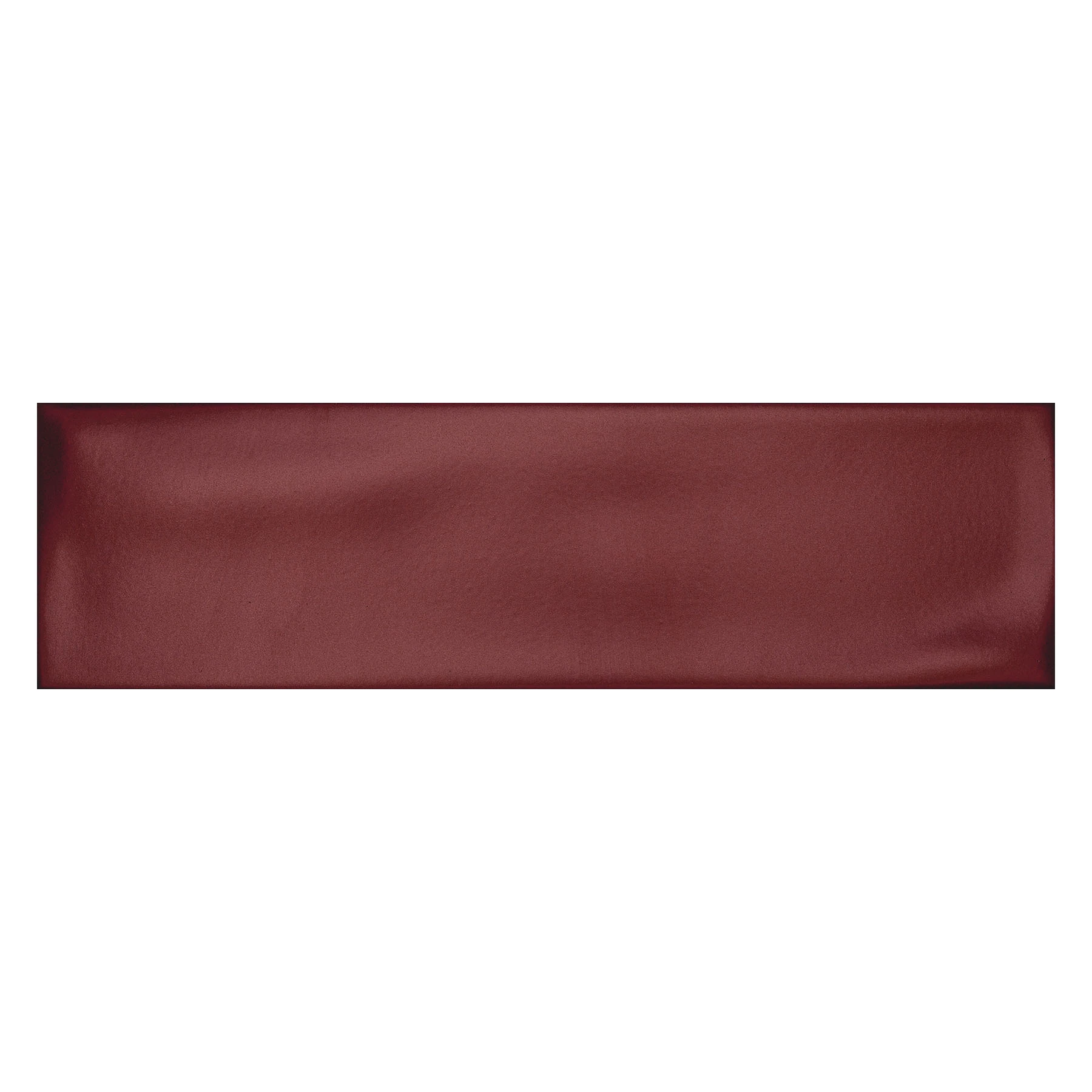 Revestimento de Parede Interno Monocolor Acetinado 7x24cm Borda Arredondada Vivant Magenta Portobello