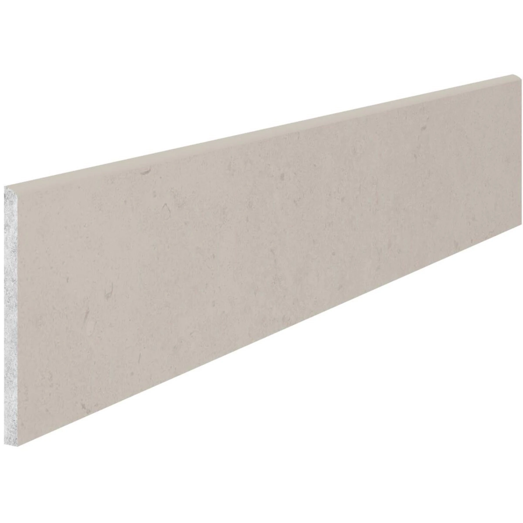 Rodapé Porcelanato Free.Dom Off White 15x80cm Portobello