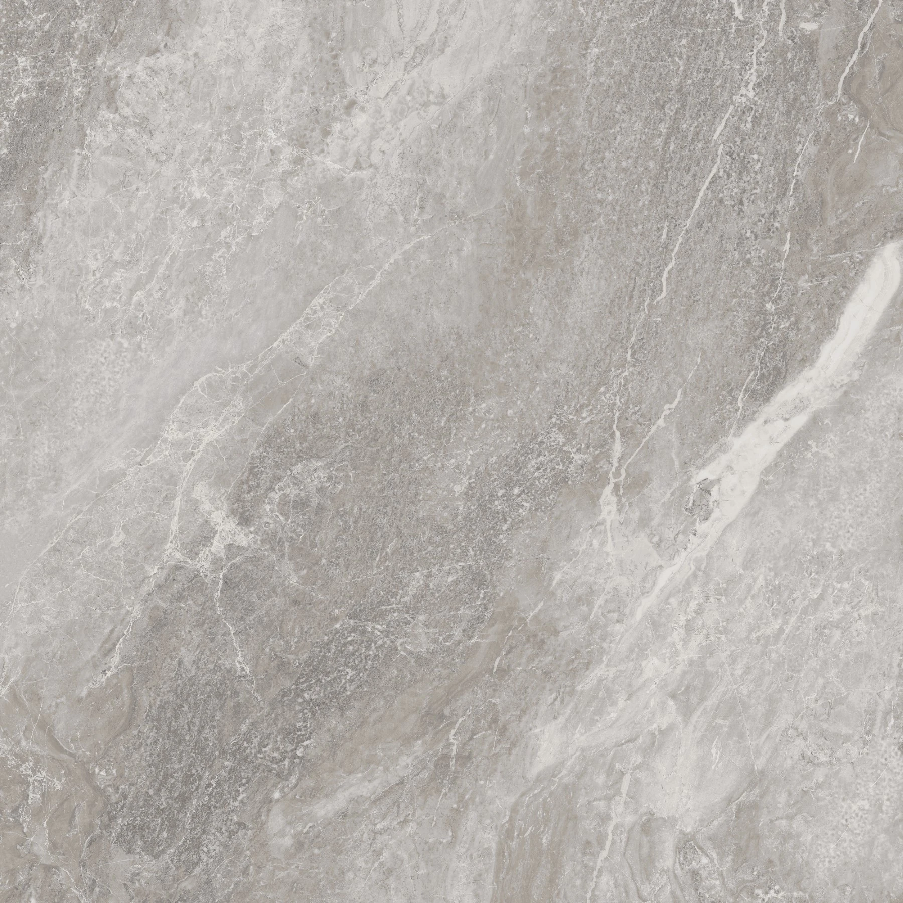 Porcelanato Marmorizado Acetinado Borda Reta Interno 90x90cm Storm Gray Portobello