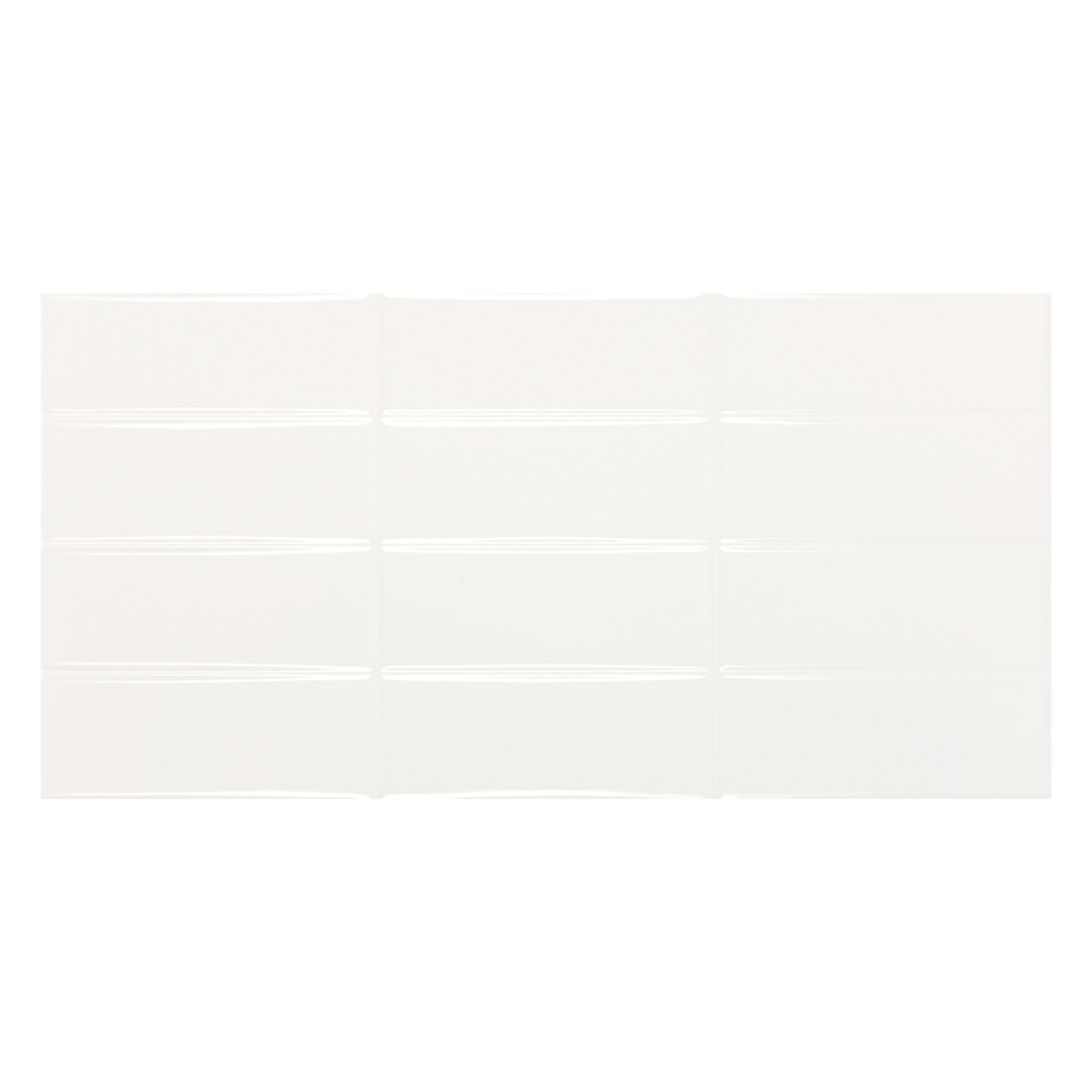 Revestimento de Parede Interno Monocolor Brilhante 30x60cm Borda Reta Gap White Portobello