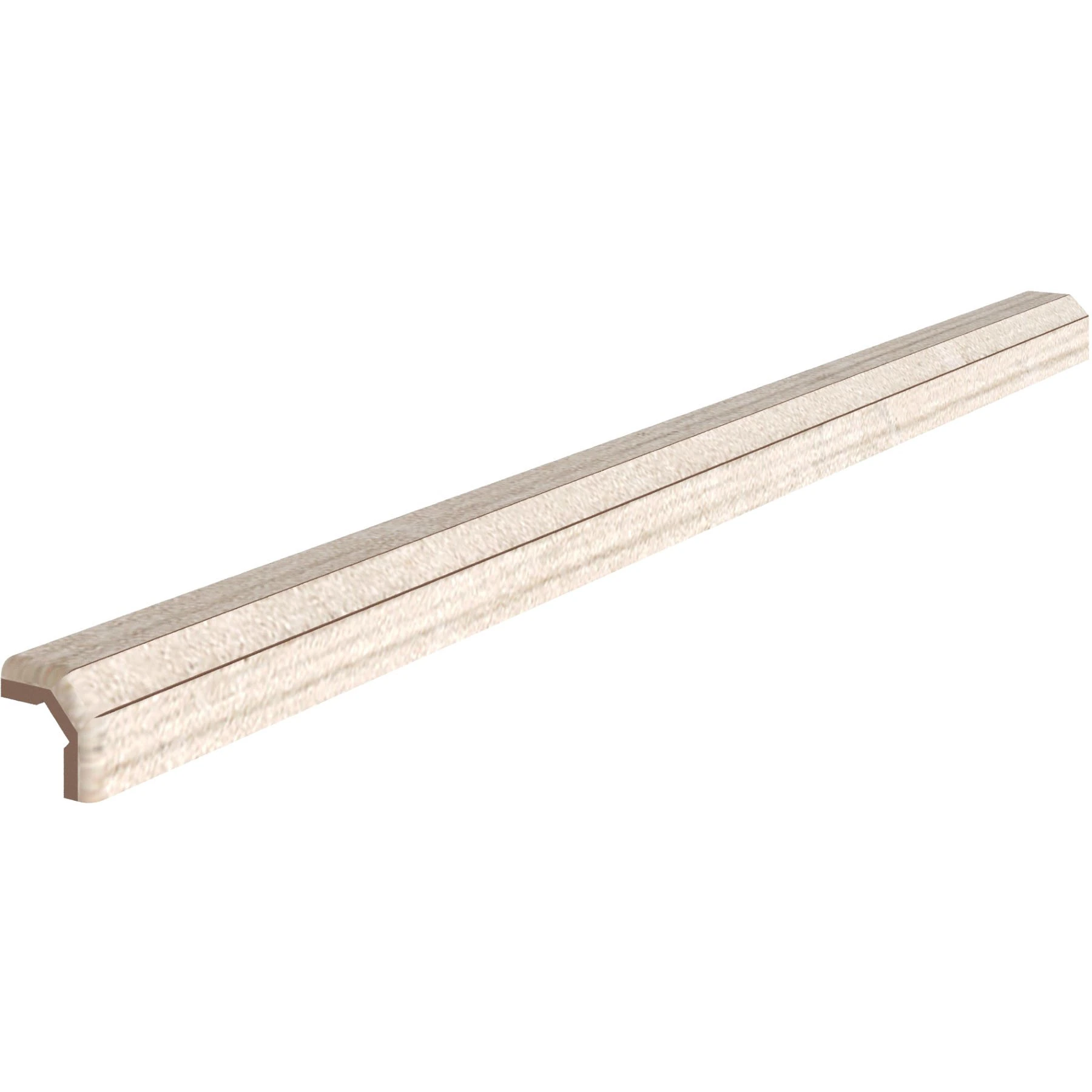 Borda de Piscina Externo Porcelanato Deck Freedom Off White 4x60cm Portobello