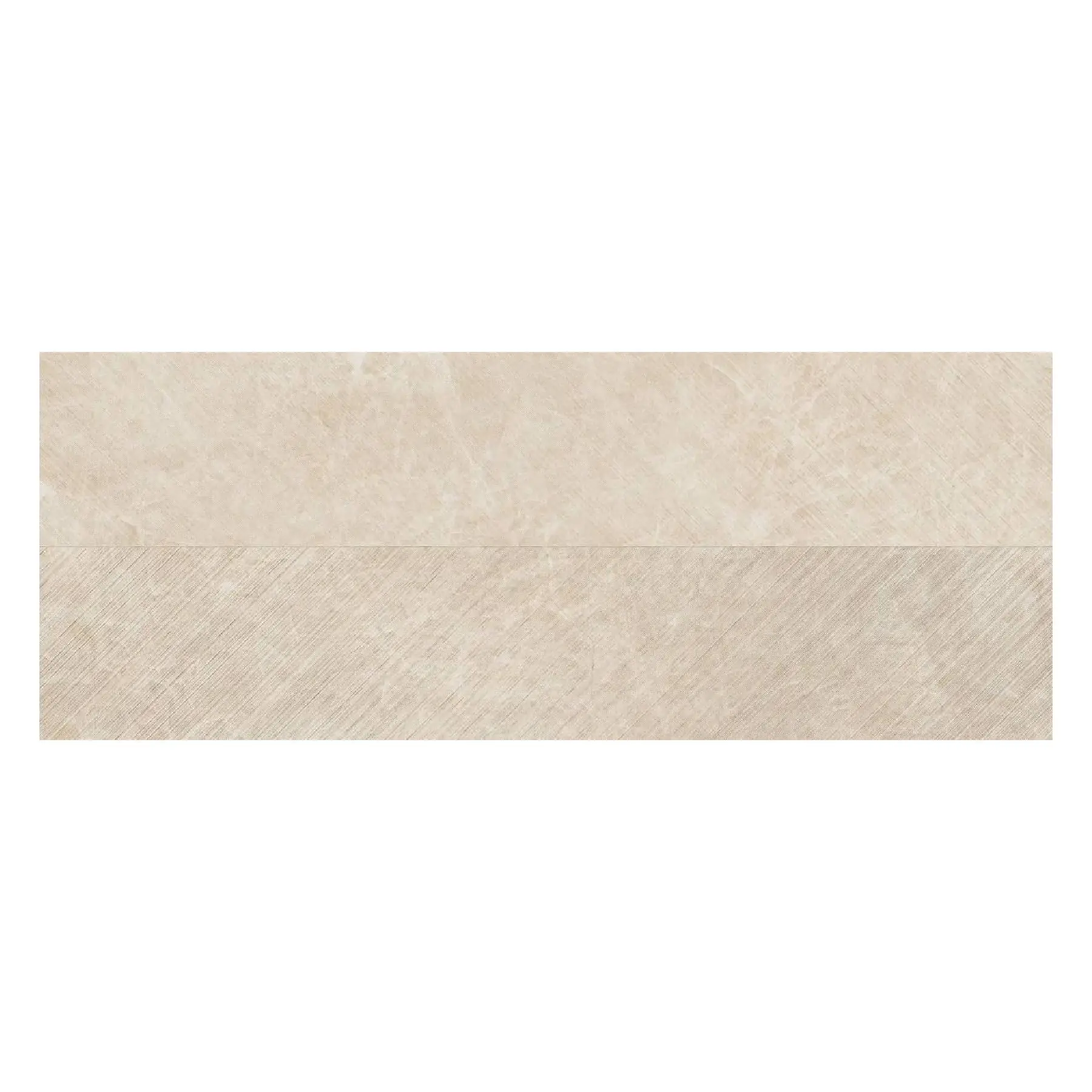 Revestimento de Parede Interno Marmorizado Acetinado 45x120cm Borda Reta Moonlight Sand Freccia Portobello