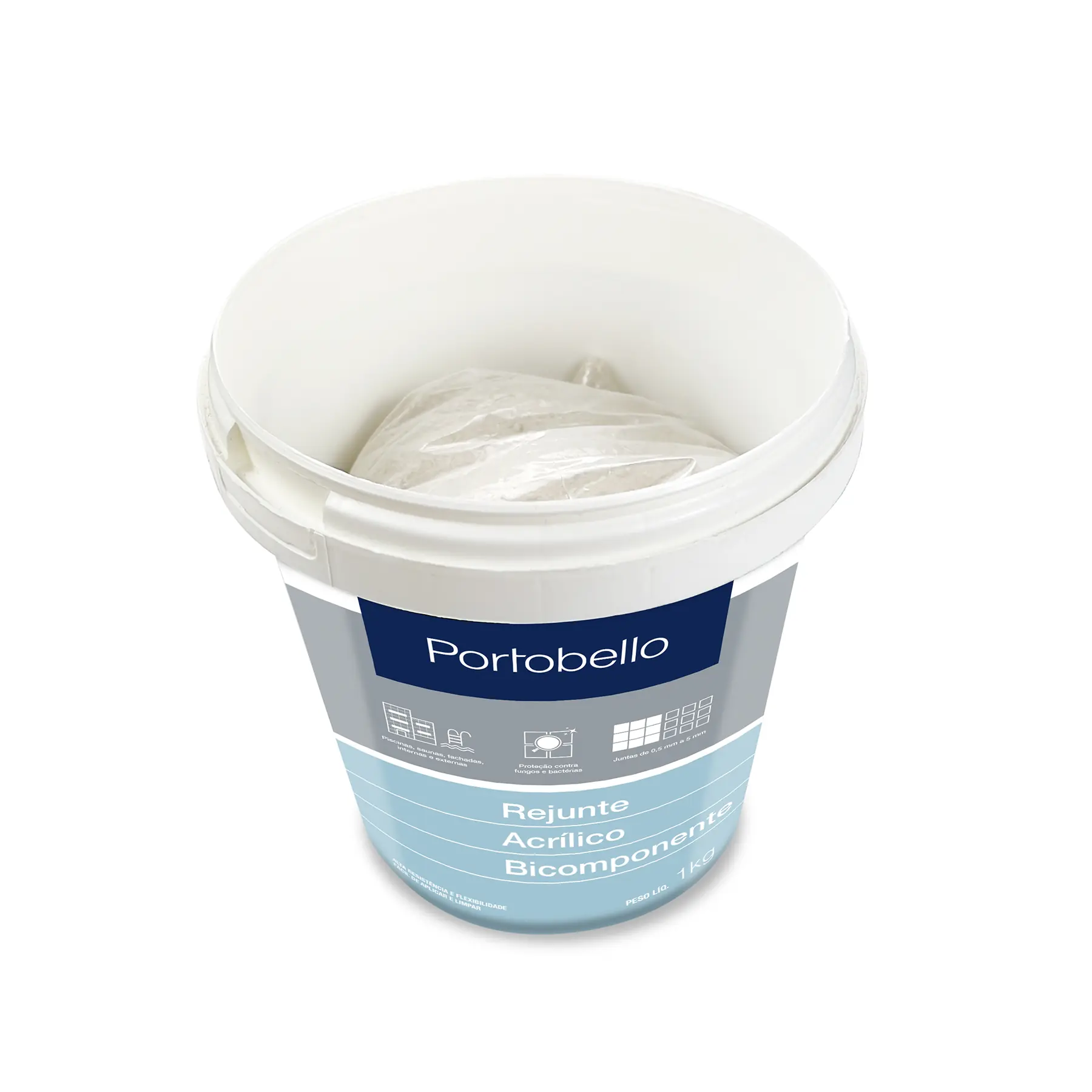 Rejunte Acrílico Azul Claro 1kg Portobello