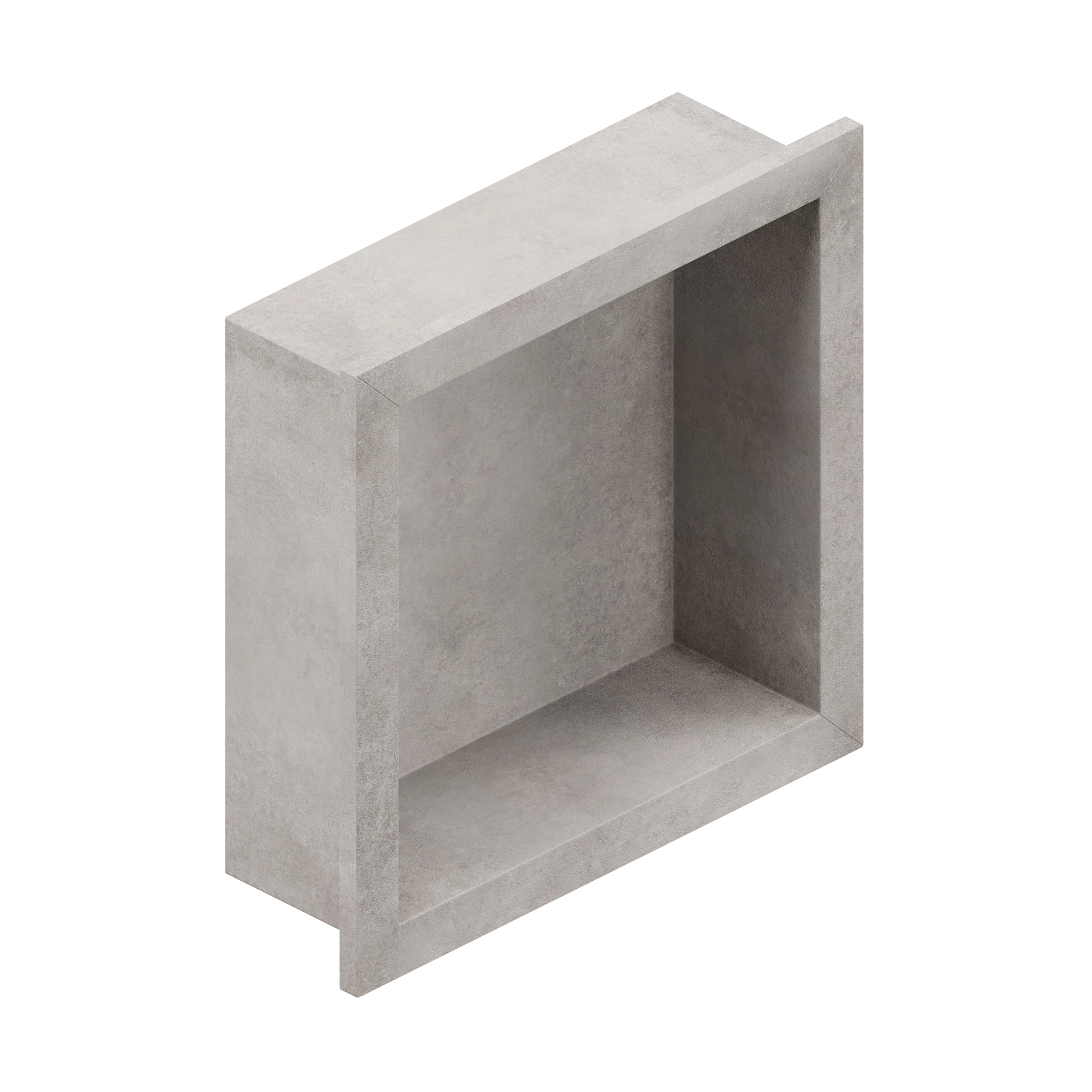 Nicho para Banheiro Cinza Frame Nord Cement 36x36x13cm Portobello