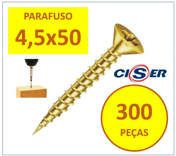 Paraf Chip.4.5x50 Ciser Cx C/300pcs