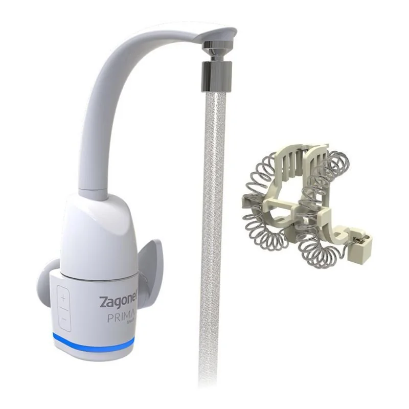 Torneira Elétrica Zagonel Prima Touch Branca 127v + Resistência