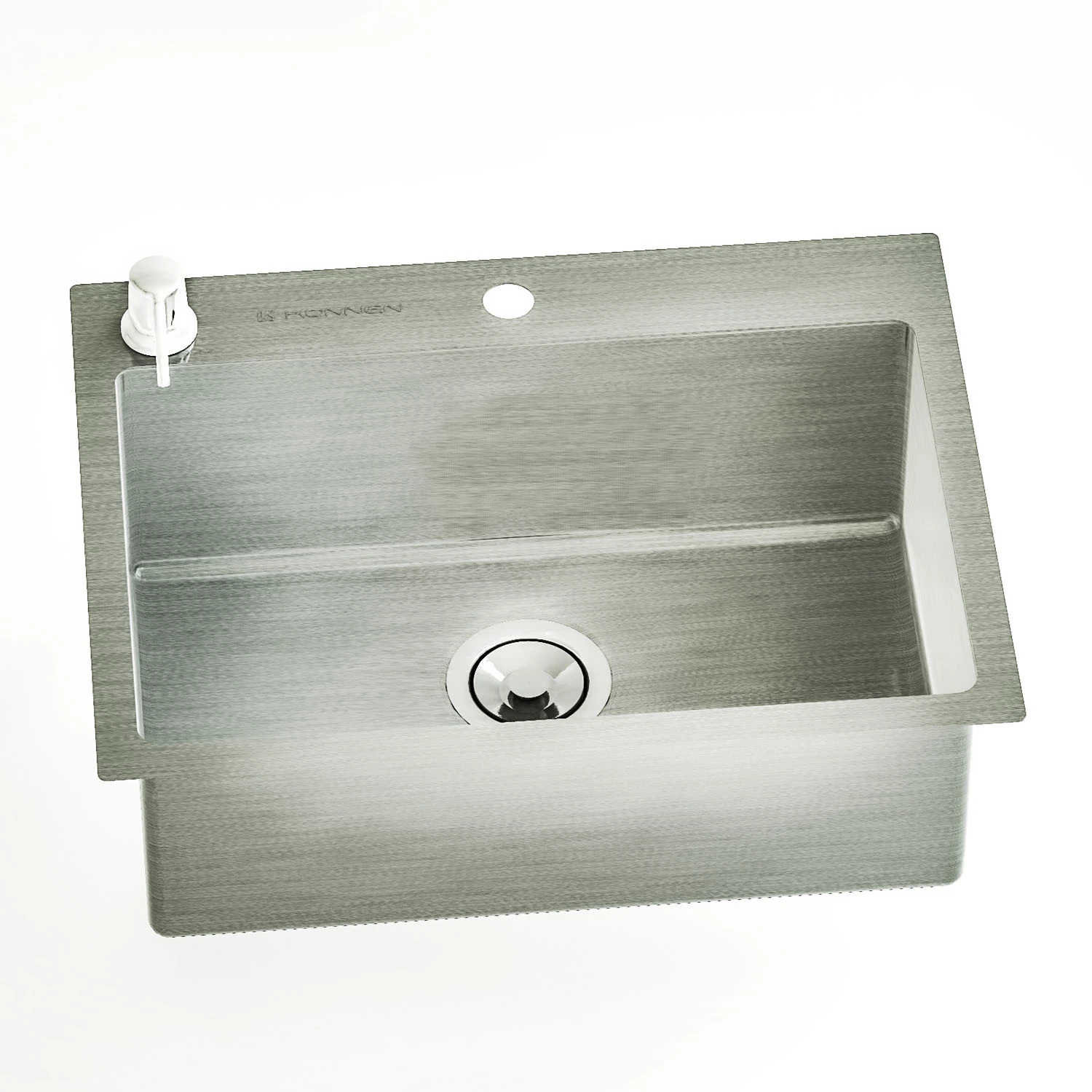 St010 - Cuba De Cozinha 60x45 Cm- Essencial 60 - Konnen- Inox 304 Escovado