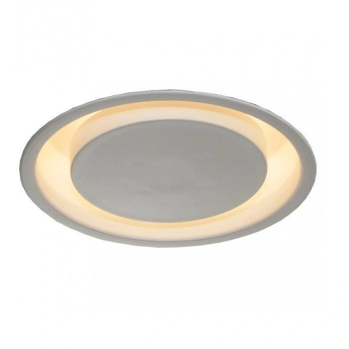 Plafon Luz Indireta De Embutir Redondo Eclipse 40cm 3l E-27 Itamonte 2042/40