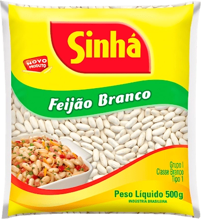 Feijao Sinha 500g Branco