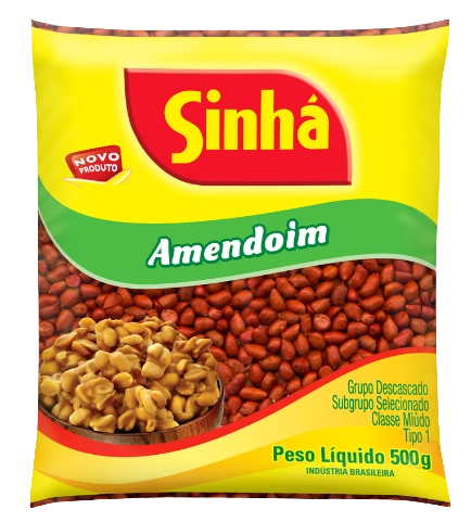 Amendoim Sinha 500g Branco