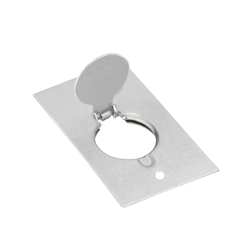 Placa 1 Módulo Para Piso 4x2 – Alumínio – Tpa001