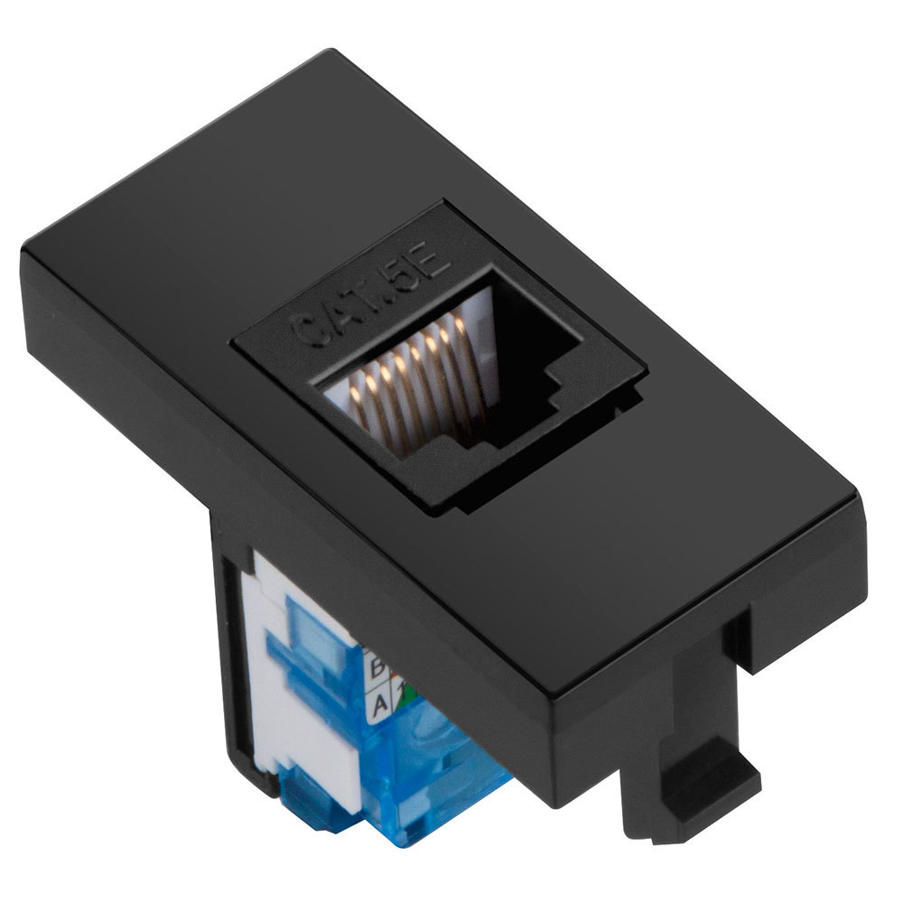 Módulo Rede Rj45 - Inova Preto Fosco - 85716