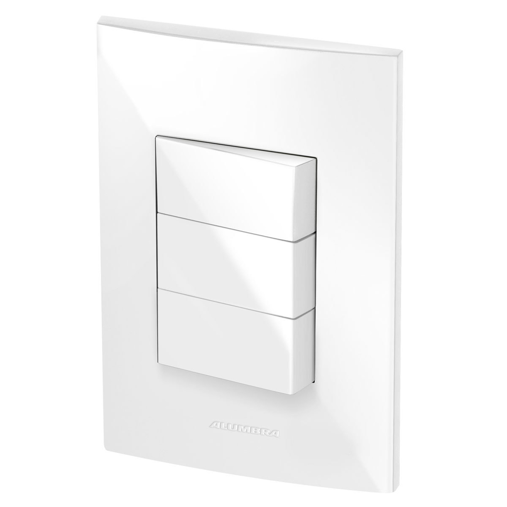 Conjunto 3 Interruptores Paralelos - Alumbra Inova Pro - Abb21
