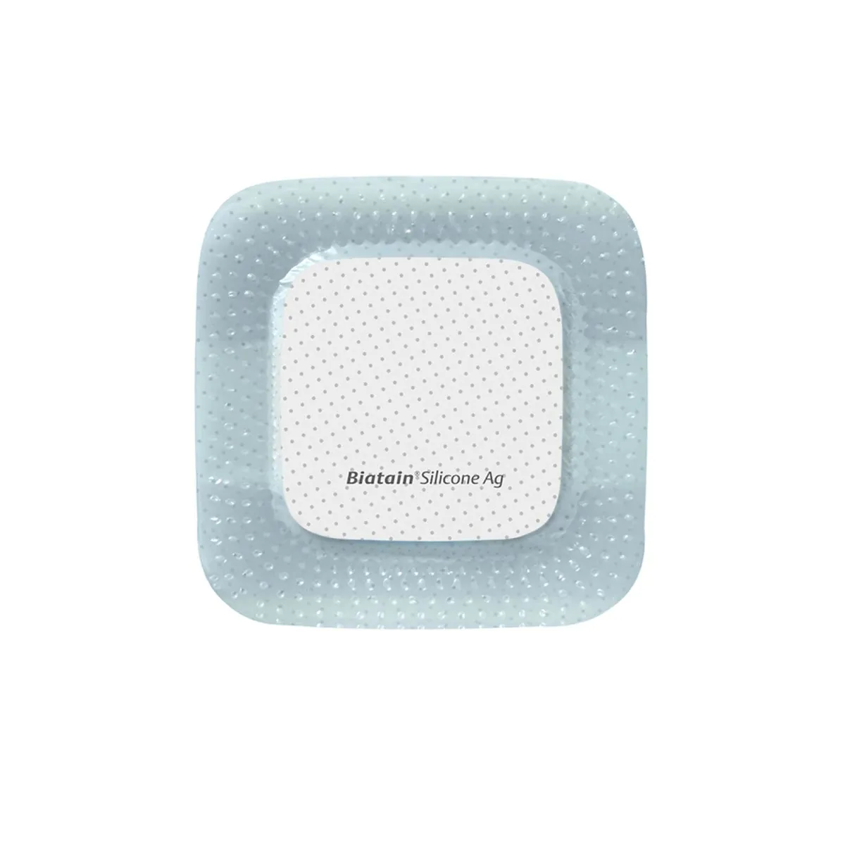 Kit Curativo Biatain Silicone Ag 7,5x7,5 - 5 Unidades
