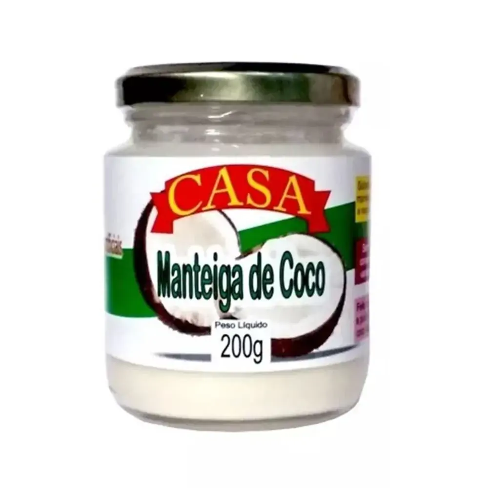 Manteiga De Coco 200g Casa