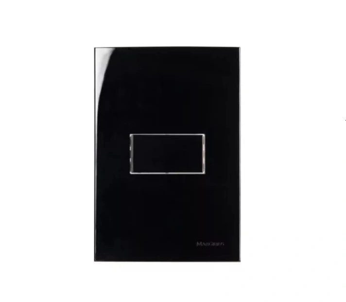 Conjunto Interruptor Paralelo 10a 4x2 Preto Ebony Clean Margirius