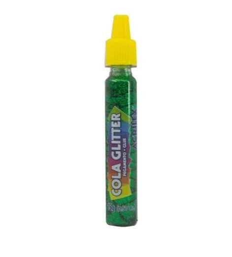 Cola Glitter Verde 15g