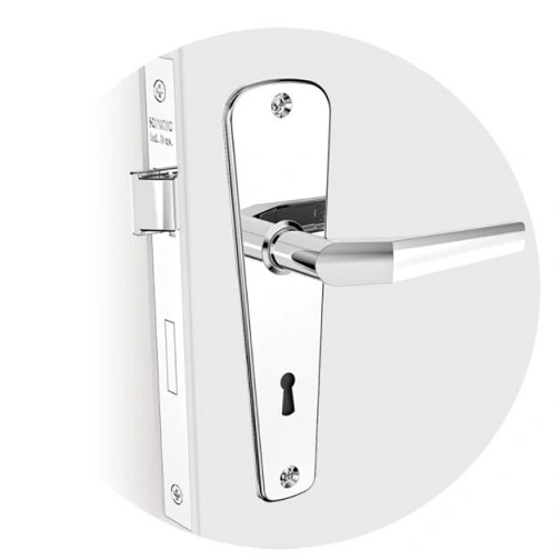 Fechadura Interna Popline Inox Soprano - Unico