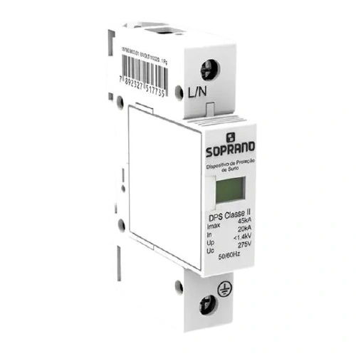 Dispositivo Dps 45ka 1p Classe Ii E Iii 175v A 275v Soprano - Unico