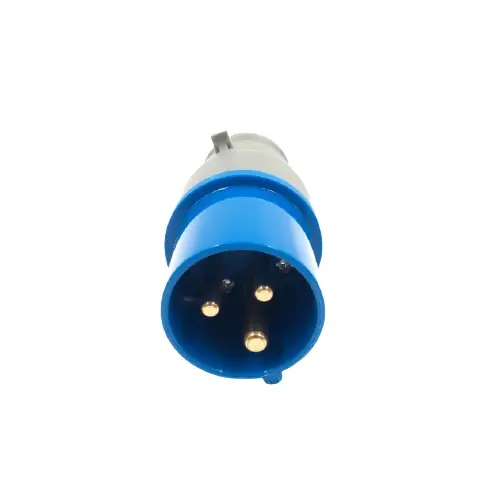 Plugue Industrial Az 16a 2p+t 3076 220/240v Ip44 6h (steck) Soprano - Unico