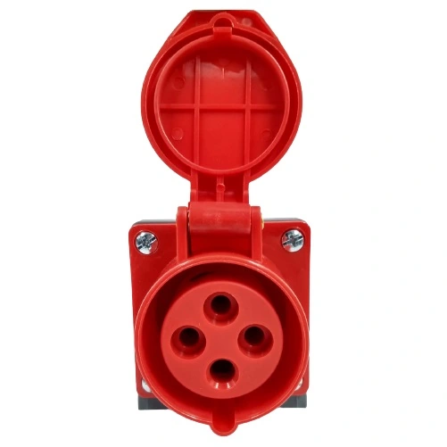 Tomada Industrial Sobrepor Vm 16a 3p+t 4006 380/440v Ip44 6h (steck) Soprano - Unico