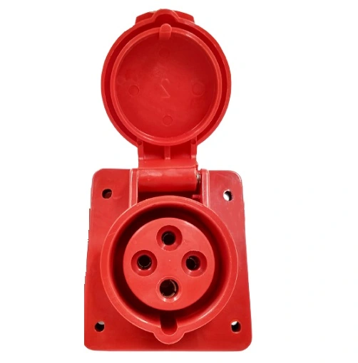 Tomada Industrial Embutir Vm 16a 3p+t 4046 380/440v Ip44 6h (steck) Soprano - Unico