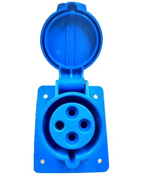 Tomada Industrial Embutir Az 32a 3p+t 4249 220/240v Ip44 9h (steck) Soprano - Unico