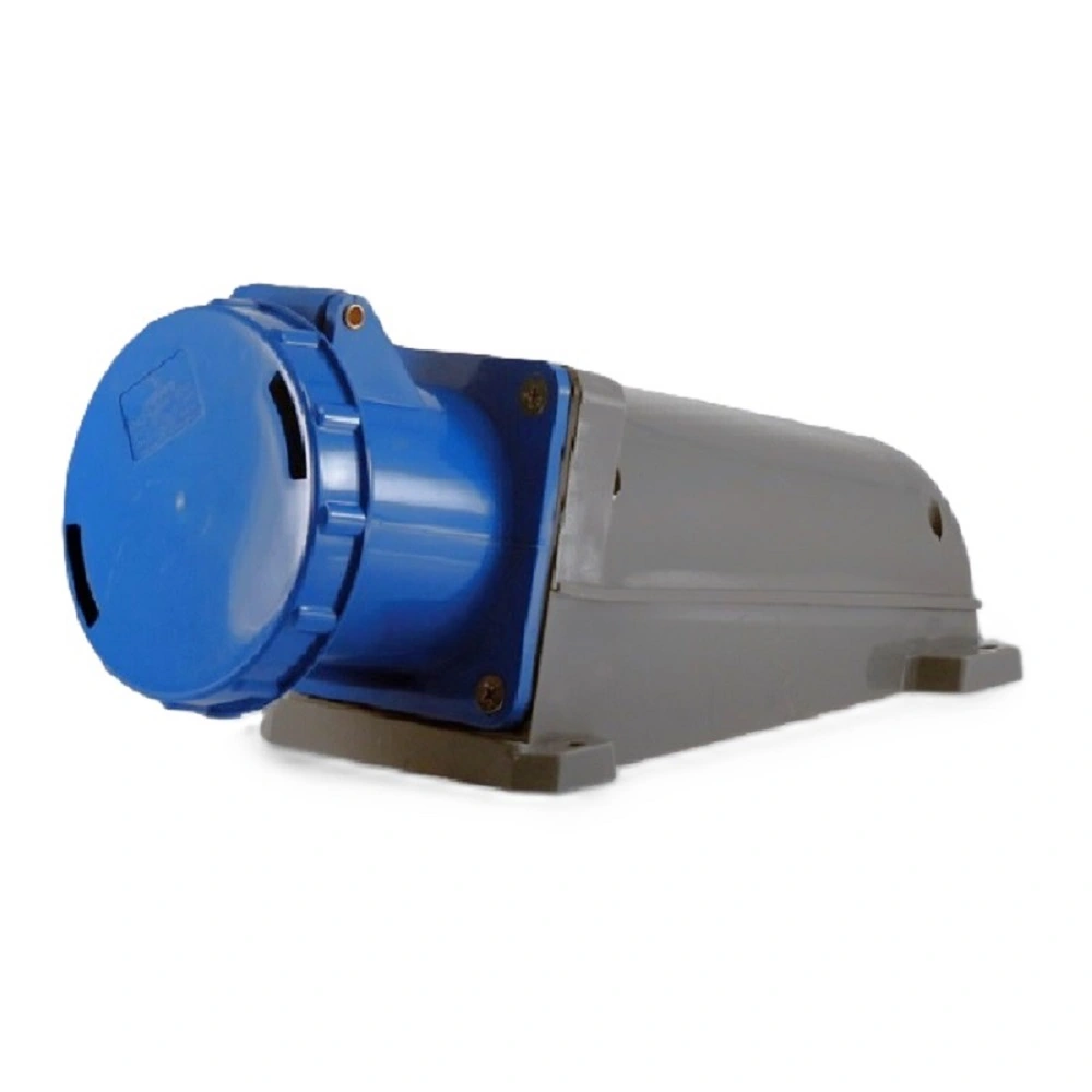 Tomada Industrial Sobrepor Ip67 63a 3p+t 220/240vca Azul 9h Tsp-4509