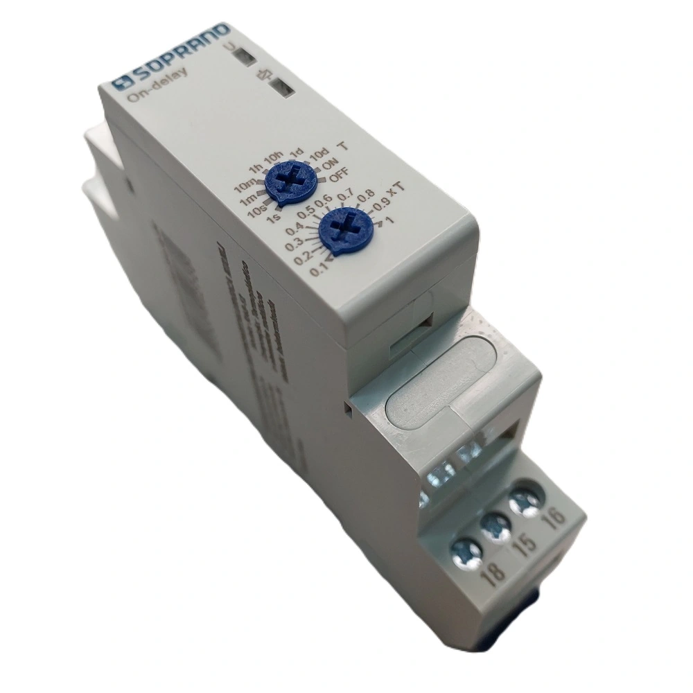 Rele De Tempo Multi Escala Ras-12 1 Spdt Retardo Energização
