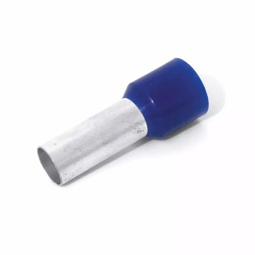 Terminal Tubular Ilhós Simples 16mm² E12mm 100 Peças