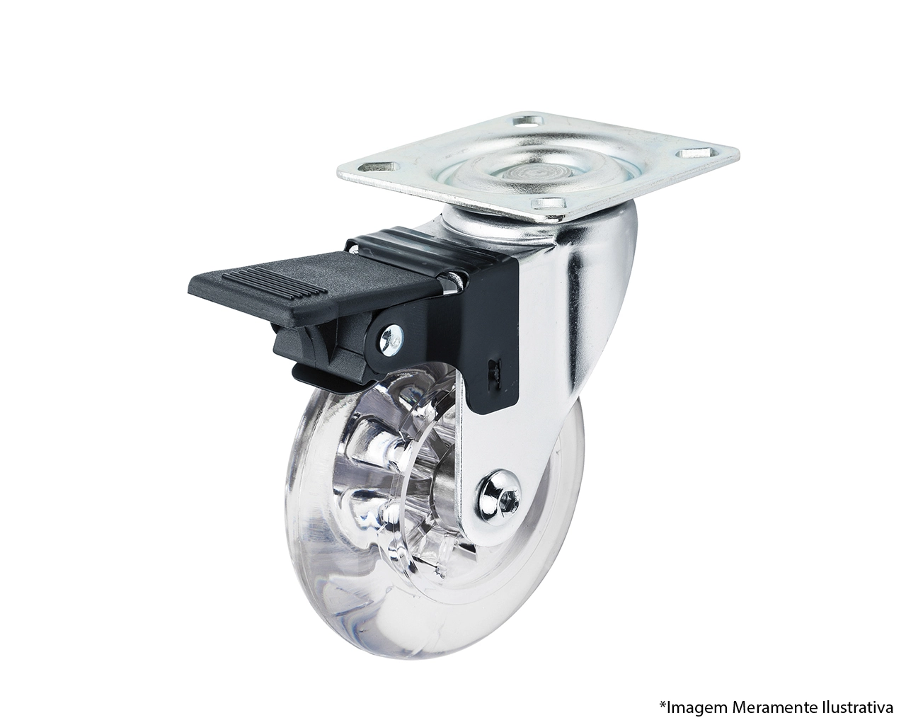 Rodizio Soprano Pratice Transp C/freio 050mm 06080.2050.10