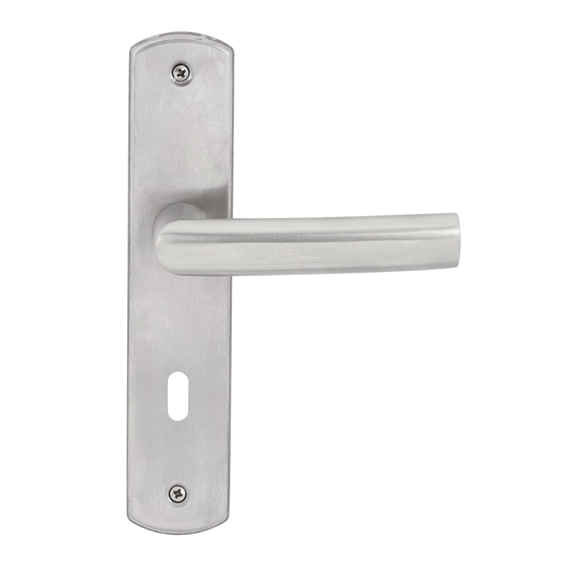 Fechadura Soprano para Porta Interna Cromado 40mm Chave Simples Jurere