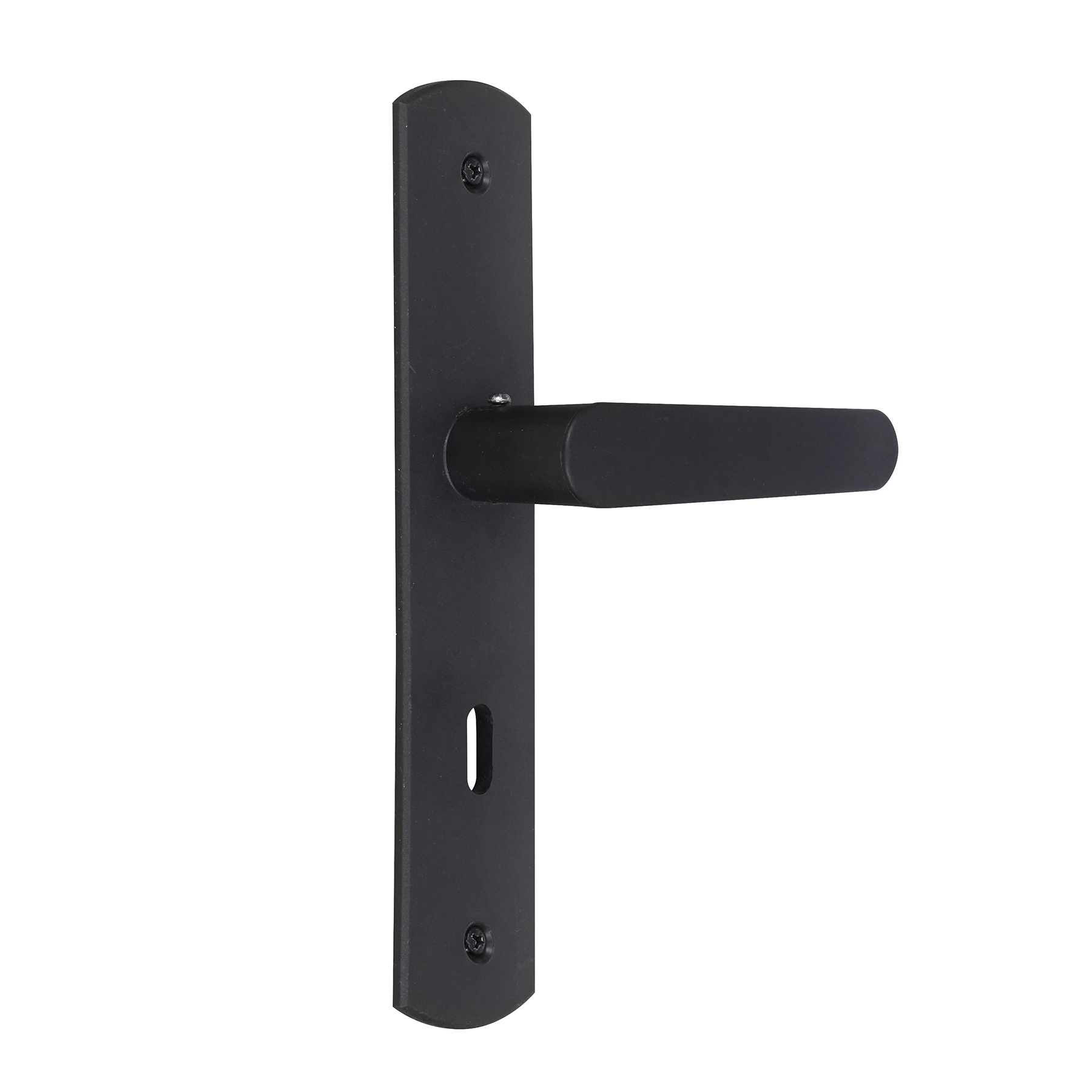 Fechadura Soprano para Porta Interna Preto 40mm Chave Simples Ipanema