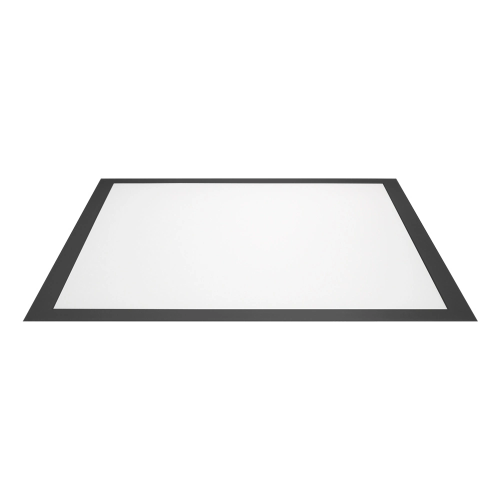 Painel De Led Blumenau Backlight Quadrado De Embutir 40w Bivolt Preto 6500k Luz Branca