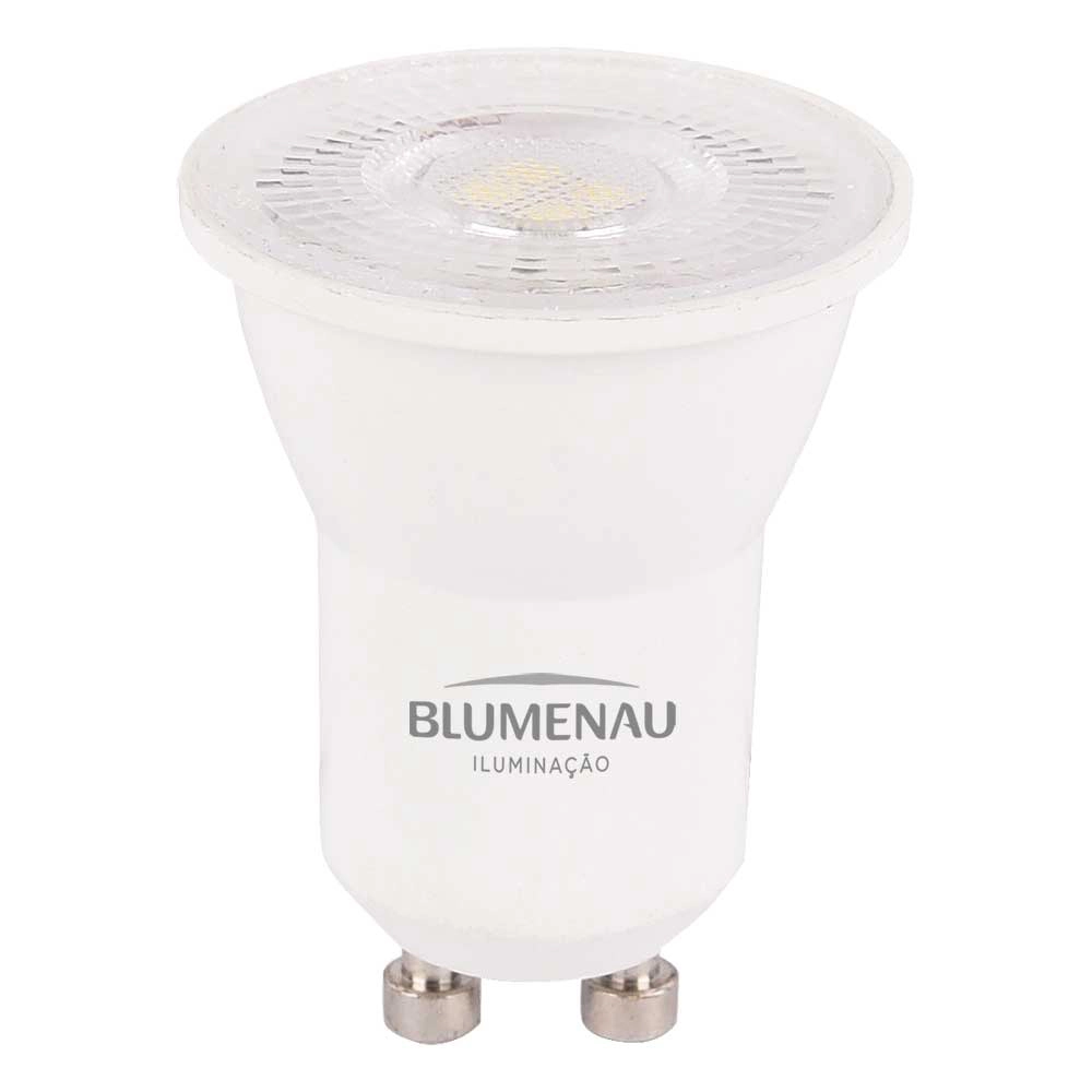 Lâmpada Led Blumenau Mini Dicróica Mr11 4w 3000k Bivolt Gu10 02041013