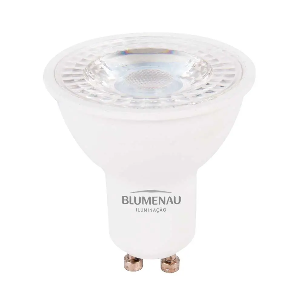 Lâmpada Led Blumenau Dicróica Mr16 7w 3000k Bivolt Gu10 02071013