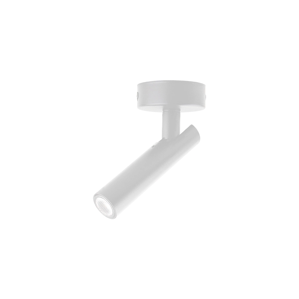 Spot De Sobrepor Blumenau Petit Led 2w Bivolt Branco 3000k Luz Amarela
