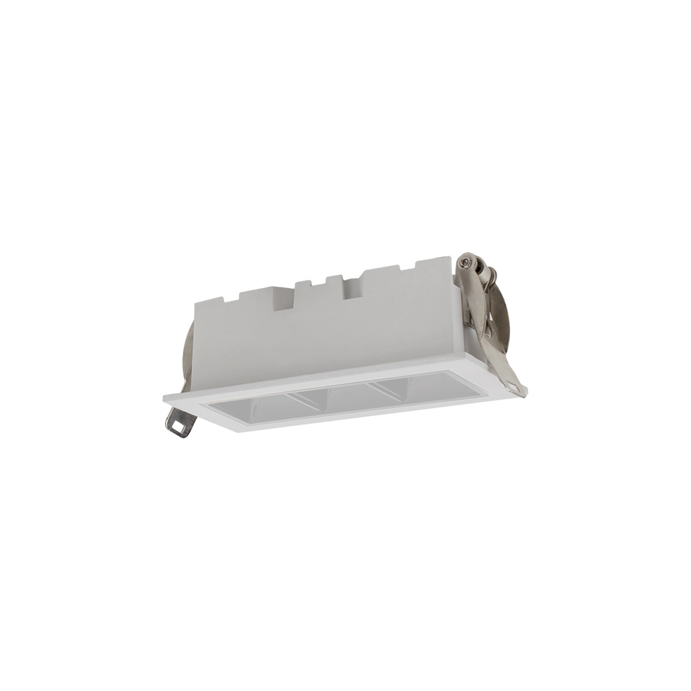 Spot De Embutir Blumenau Íris Led 6w Bivolt Branco 3000k Luz Amarela
