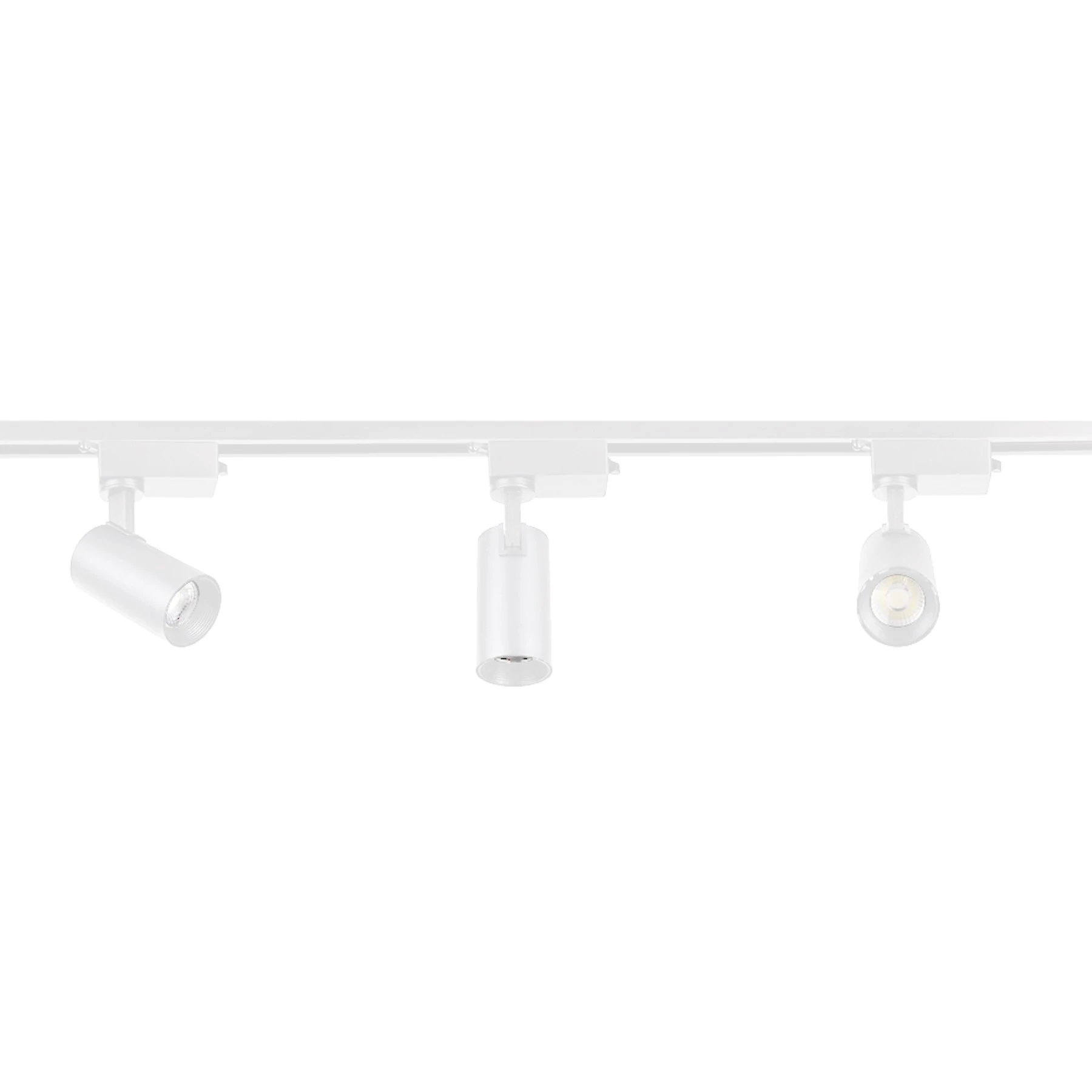 Kit Spot para Trilho Com LED 15W Luz Amarelo Blumenau Iluminação Bivolt