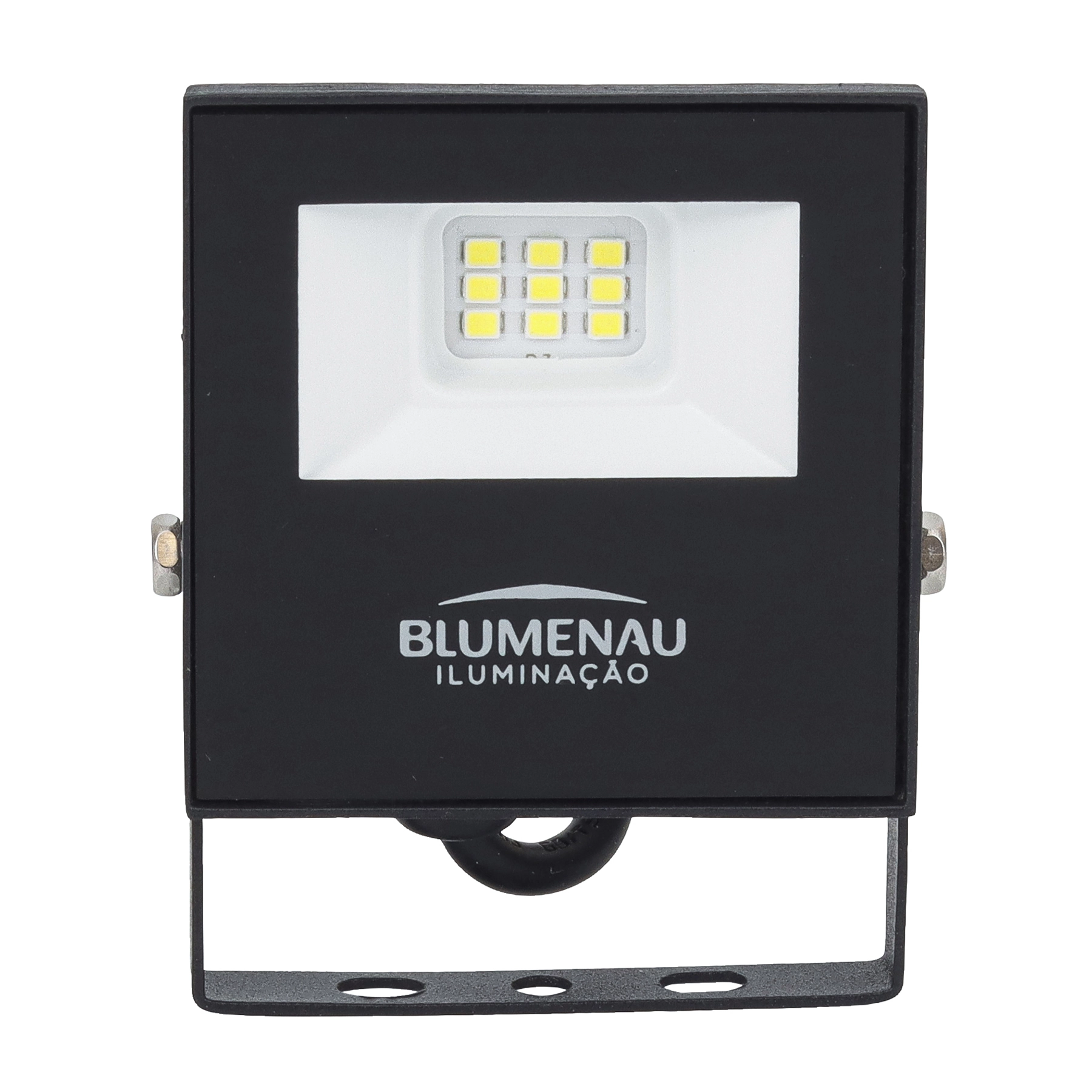 Refletor LED Luz Branca 10W 780 Lúmens Bivolt IP66 Blumenau Iluminação
