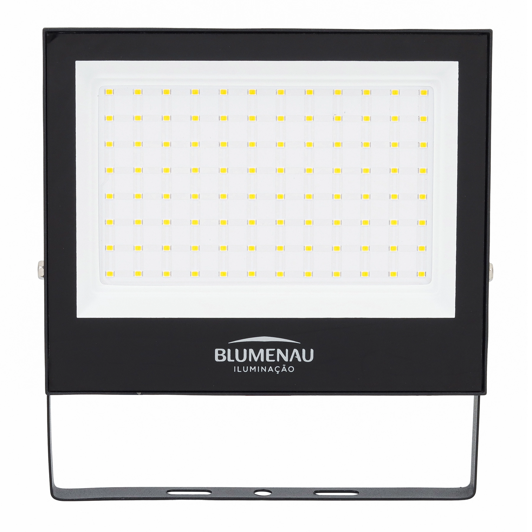 Refletor LED Luz Amarela 100W 7800 Lúmens Bivolt IP66 Blumenau Iluminação