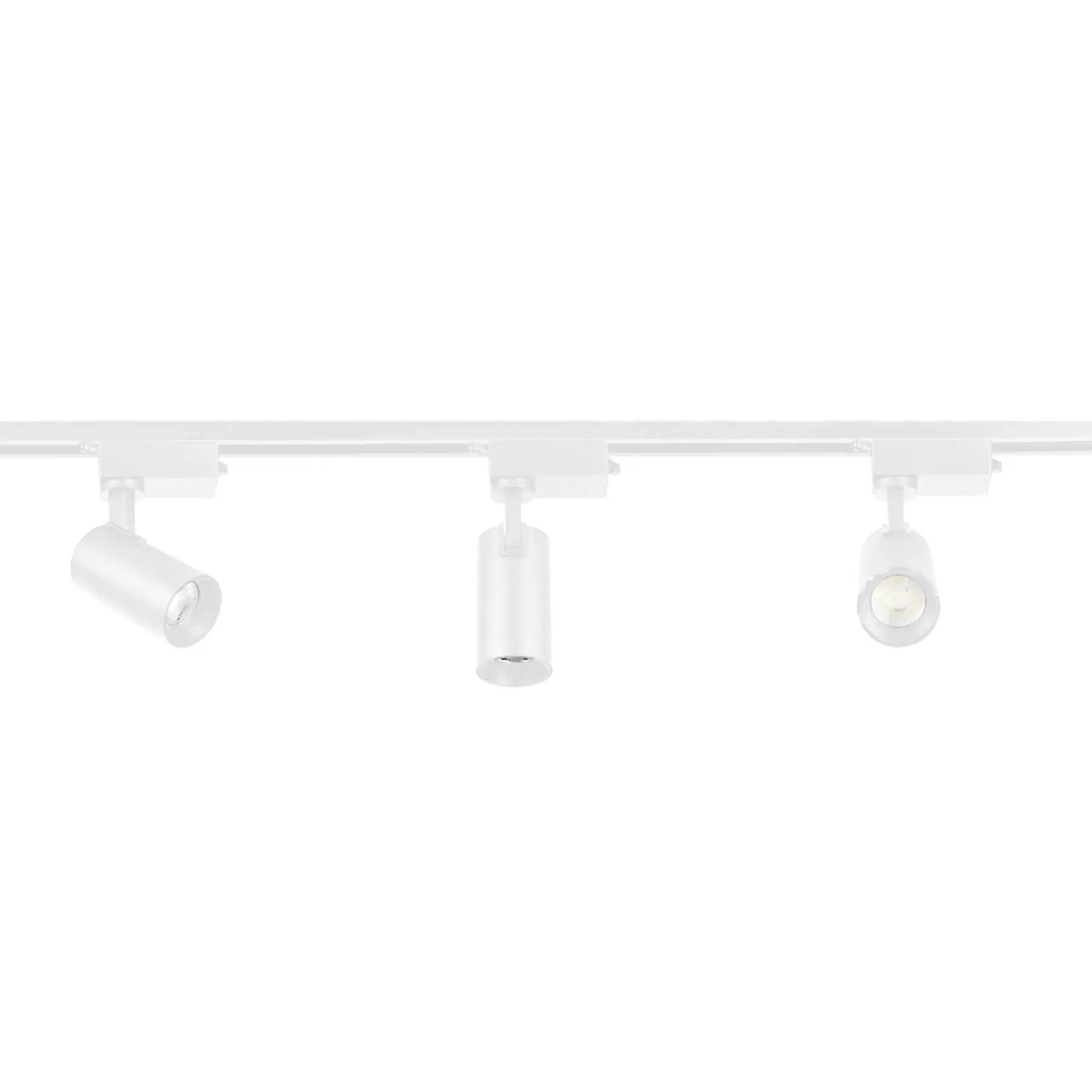 Kit 3 Spot com Trilho com Led Amarelo Blumenau Iluminação Branco Bivolt
