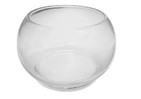 Vaso Em Vidro 20cm Cod 2408473 Freecom