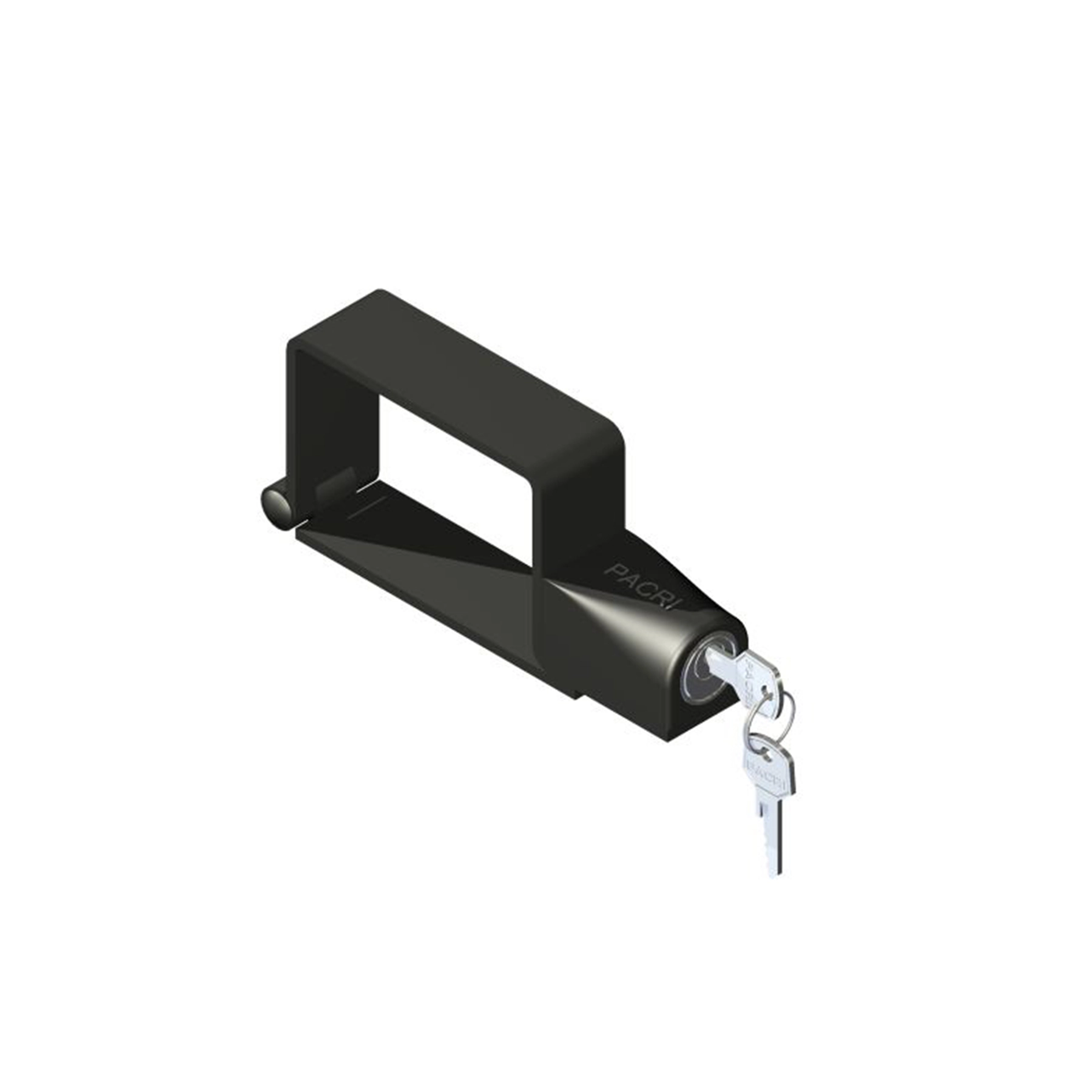 Trava com Chave Simples 90x60mm Aço Carbono