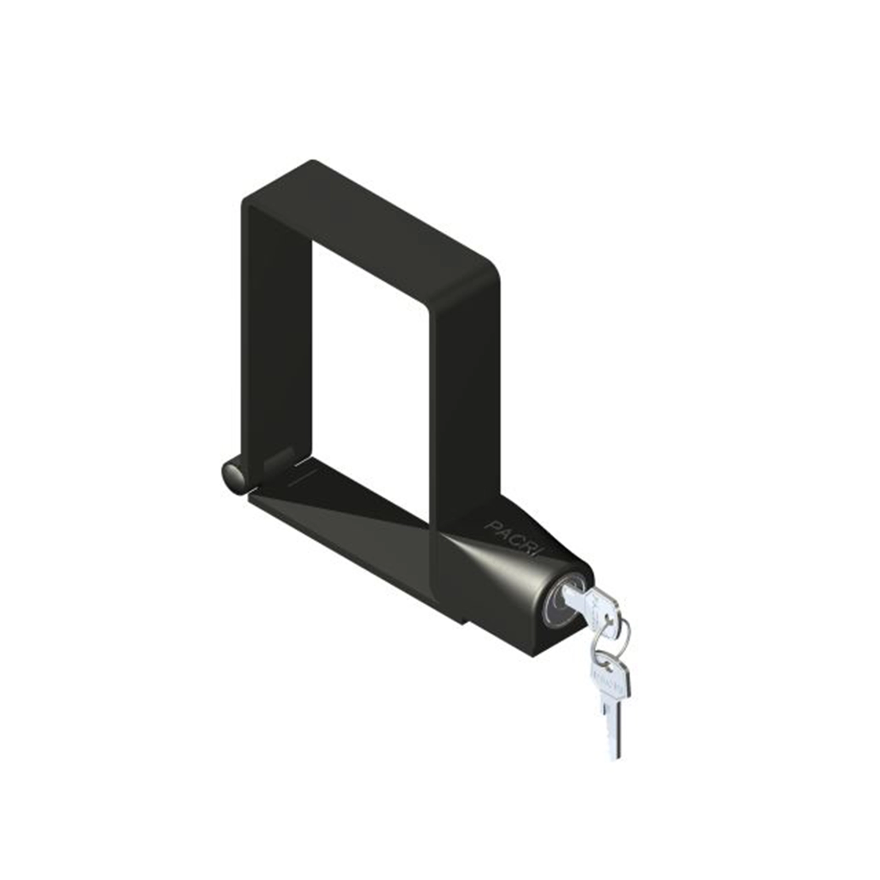 Trava com Chave Simples 90x125mm Aço Carbono